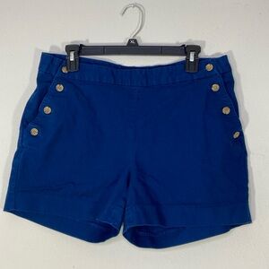Banana Republic Women's Size 10 Blue Hue Shorts - 97% Cotton
